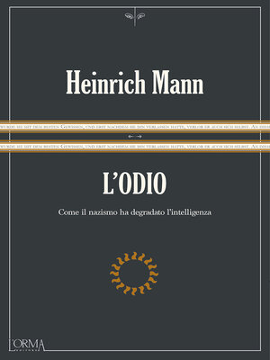 cover image of L'odio